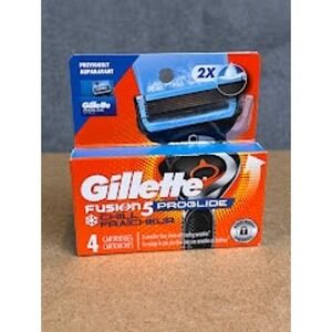 Gillette Fusion5 ProGlide Chill Razor Blade Refills 4 Count Cartridges New